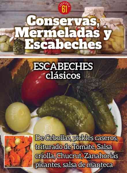 Conservas mermeladas y escabeches – Julio 2026 Cover