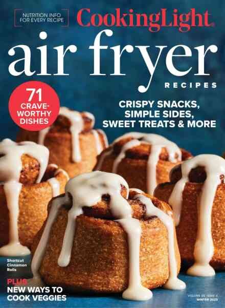 Cooking Light – Air Fryer Recipes – Winter 2023 Cover