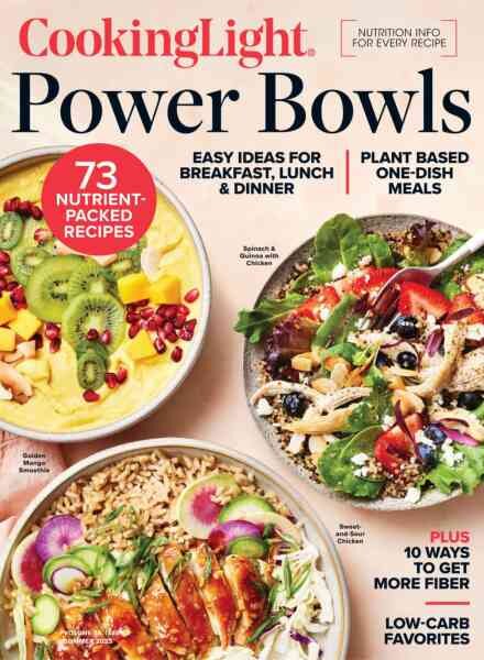 Cooking Light – Power Bowls – Summer 2023 Cover