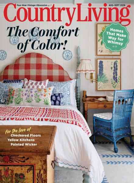 Country Living USA – August-September 2026 Cover