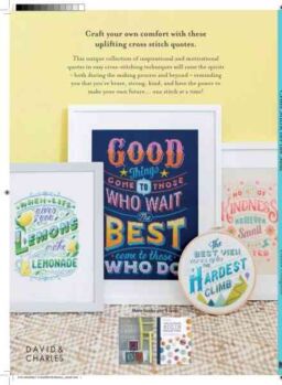 Craft Academy Monthly – Cross Stitch for the Soul 2020