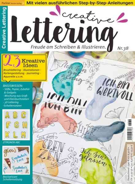 Creative Lettering – Juli 2026 Cover