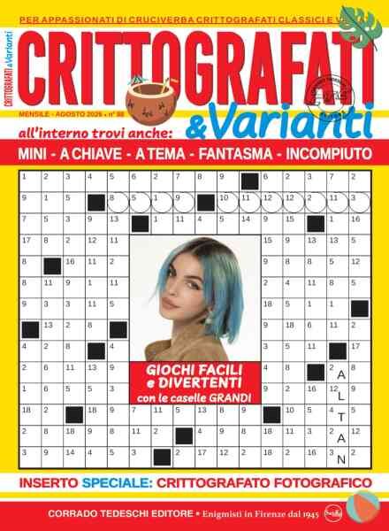 Crittografati & Varianti – Agosto 2026 Cover