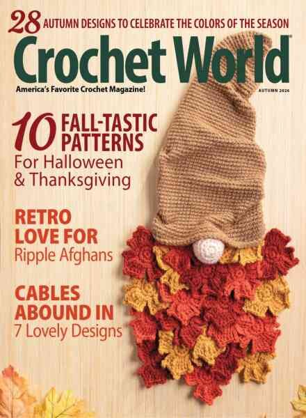 Crochet World – Autumn 2026 Cover