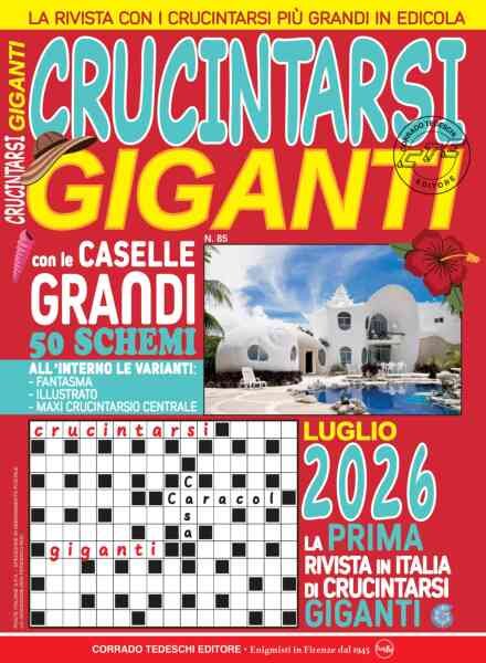 Crucintarsi Giganti – 10 Luglio 2026 Cover