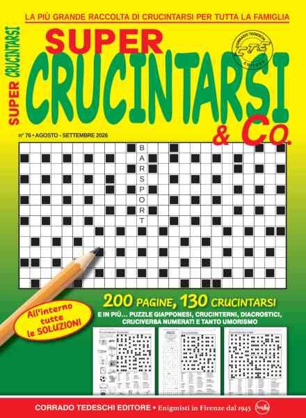 Crucintarsi Giganti – 15 Luglio 2026 Cover