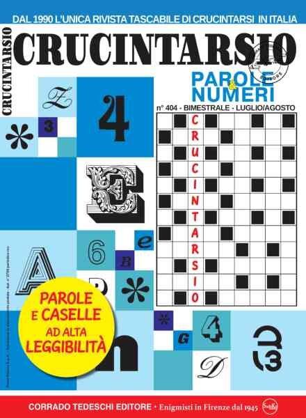 Crucintarsio – Luglio-Agosto 2026 Cover