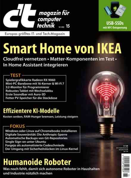 c’t Magazin – 10 Juli 2026 Cover