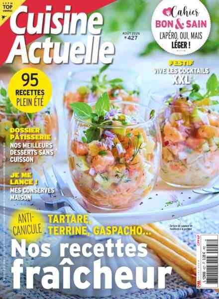 Cuisine Actuelle – Aout 2026 Cover