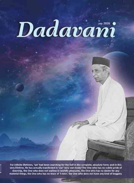 Dadavani English – July 2026 Cover