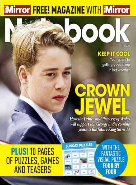 Daily Mirror Notebook – 19 July 2026 Cover
