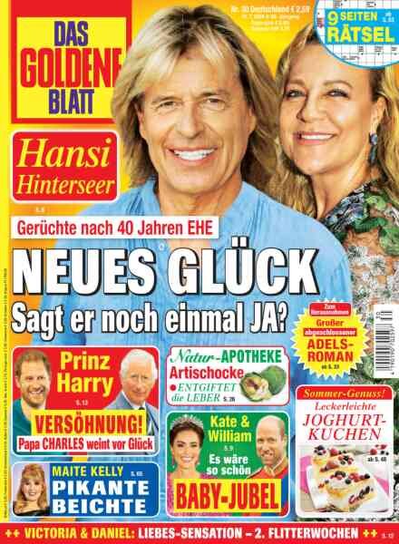 Das Goldene Blatt – 18 Juli 2026 Cover