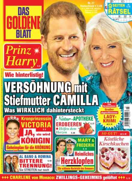 Das Goldene Blatt – 27 Juni 2026 Cover