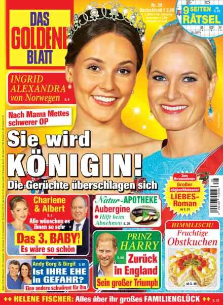 Das Goldene Blatt – 4 Juli 2026 Cover