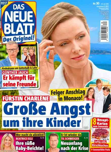 Das Neue Blatt – 22 Juli 2026 Cover