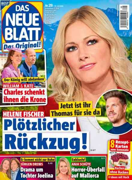 Das Neue Blatt – Juli 2026 Cover
