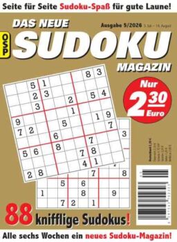 Das Neue Sudoku – Nr 5 2026
