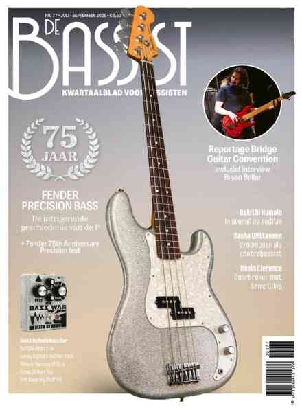 De Bassist – Juli-September 2026 Cover