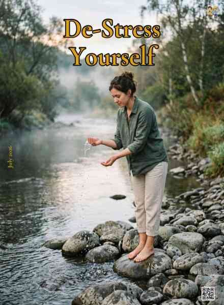 De-Stress Yourself – July 2026 Cover