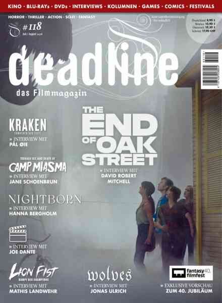 Deadline – Juli-August 2026 Cover