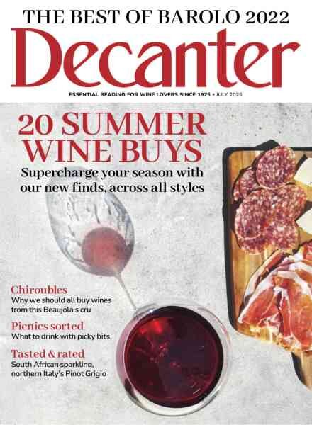 Decanter UK – July 2026 Cover