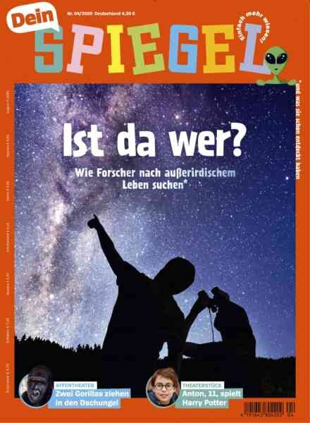 Dein Spiegel – April 2020 Cover