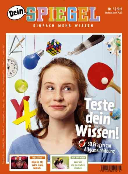 Dein Spiegel – Juli 2018 Cover