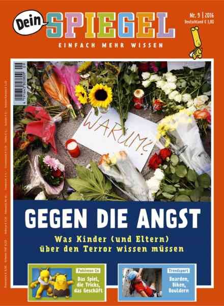 Dein Spiegel – September 2016 Cover