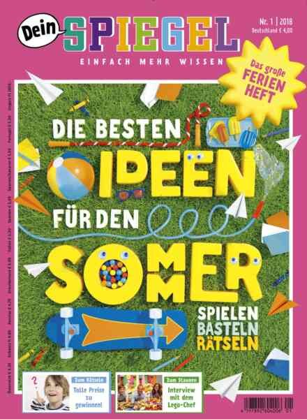 Dein Spiegel – Sommerheft 2018 Cover