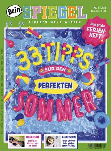 Dein Spiegel – Sommerheft 2019 Cover