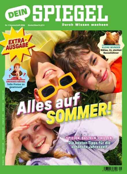 Dein Spiegel – Sommerheft Nr1 2026 Cover