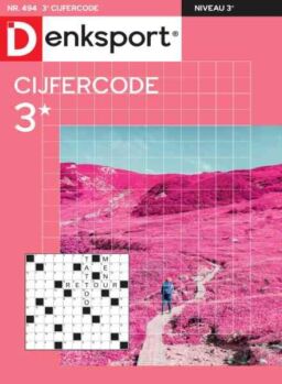Denksport Cijfercode 3 – Juni 2026