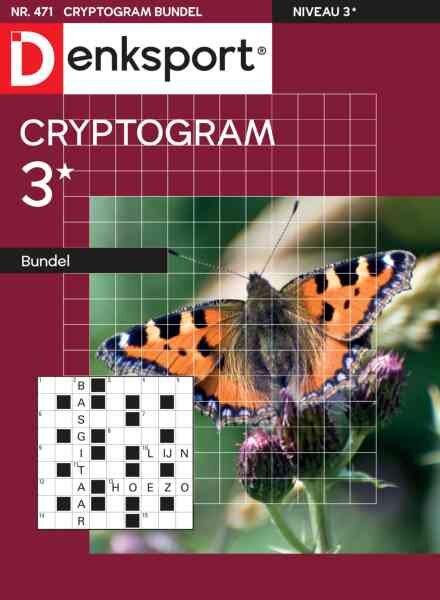 Denksport Cryptogrammen 3 bundel – 24 Juni 2026 Cover