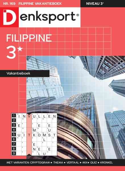 Denksport Filippine 3 Vakantieboek – 22 Juli 2026 Cover