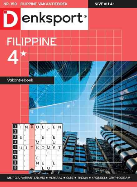 Denksport Filippine 4 Vakantieboek – 24 Juni 2026 Cover