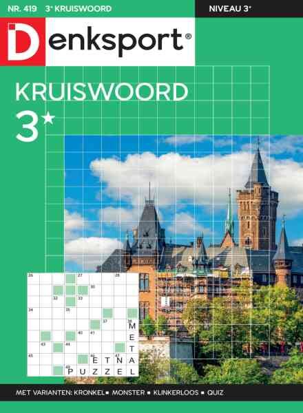 Denksport Kruiswoord 3 – 8 Juli 2026 Cover