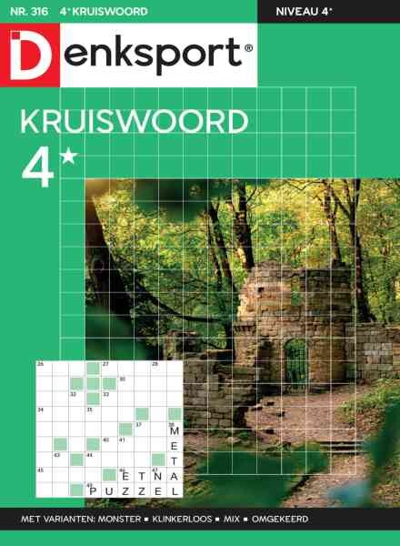 Denksport Kruiswoord 4 – 24 Juni 2026 Cover