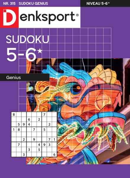 Denksport Sudoku 5-6 genius – 15 Juli 2026 Cover