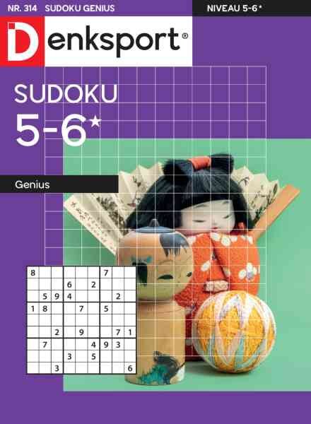 Denksport Sudoku 5-6 genius – 24 Juni 2026 Cover