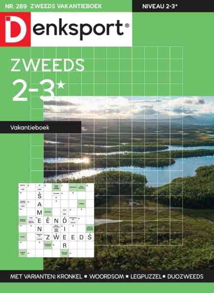 Denksport Zweeds 2-3 vakantieboek – 15 Juli 2026 Cover