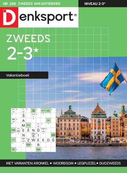 Denksport Zweeds 2-3 vakantieboek – 24 Juni 2026 Cover