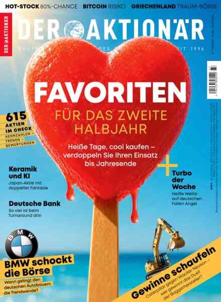 Der Aktionar – 26 Juni 2026 Cover