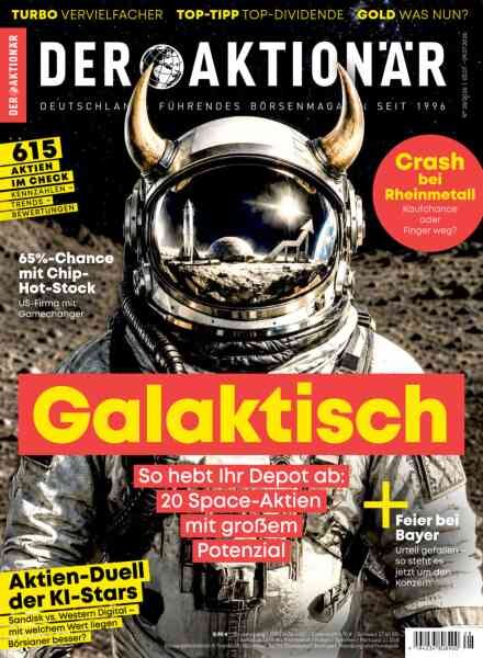 Der Aktionar – 3. Juli 2026 Cover