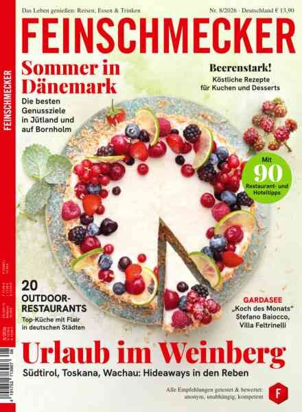 Der Feinschmecker – August 2026 Cover