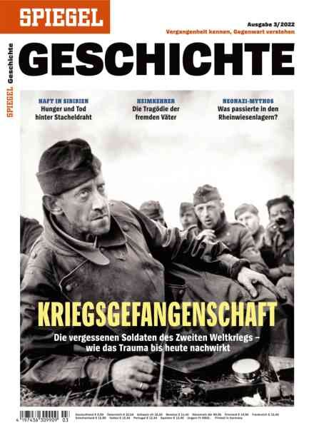 Der Spiegel Geschichte – Nr 3 2022 Cover