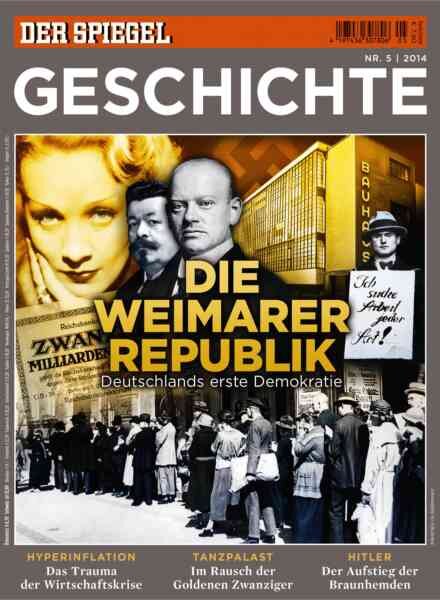 Der Spiegel Geschichte – Nr 5 2014 Cover