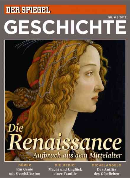 Der Spiegel Geschichte – Nr 6 2013 Cover