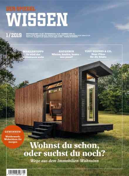 Der Spiegel Wissen – Nr 1 2019 Cover
