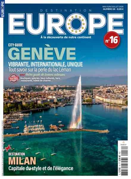 Destination Europe – Mai-Juillet 2026 Cover