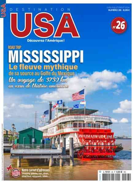 Destination USA – Juin-Aout 2026 Cover